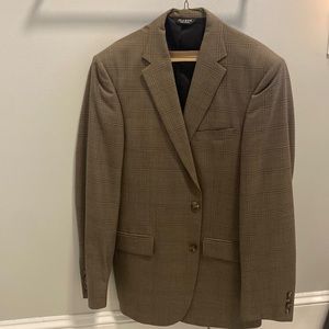 Jos. A Bank Tailored Fit 40L mens sport coat in brown